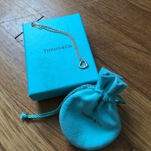 Tiffany &co. Open heart bracelet
